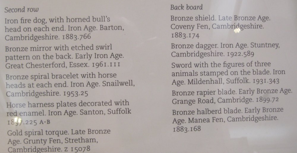  Cambridge Museum of Archaeology and Anthropology