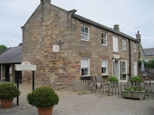 The Castle Tea Room cafe, Ripley, North Yorkshire, England