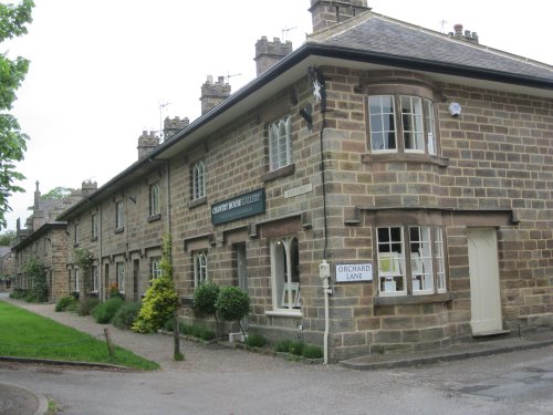 Chantry House art gallery in Ripley, North Yorkshire, England
