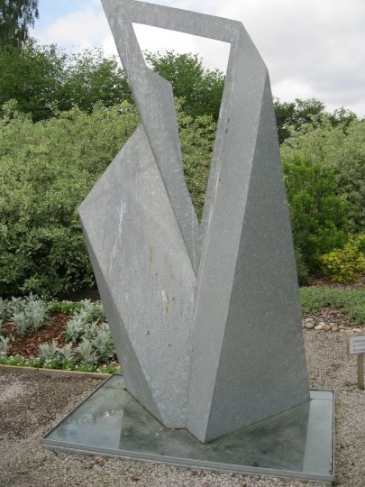 The GARDEN ANGEL by the York sculptor Dan SavageBreezy Knees Gardens, near York, North Yorkshire