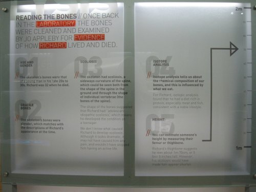 Richard III visitor centre Leicester
