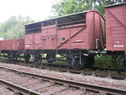 Cattle truck wagon B894178 12T built Swindon Works 1953 (Grosmont NYMR)