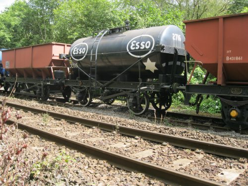 ESSO oil tank wagon No. 2716 [Owners Esso Petroleum Company Limited London S.W.1. (Grosmont, NYMR)
