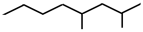 2,4-dimethyloctane skeletal formula constitutional structural isomer of molecular formula C10H22 � Dr Phil Brown's chemistry