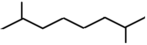 2,7-dimethyloctane skeletal formula constitutional structural isomer of molecular formula C10H22 � Dr Phil Brown's chemistry
