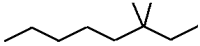3,3-dimethyloctane skeletal formula constitutional structural isomer of molecular formula C10H22 � Dr Phil Brown's chemistry