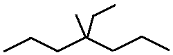 4-ethyl-4-methylheptane skeletal formula constitutional structural isomer of molecular formula C10H22 � Dr Phil Brown's chemistry
