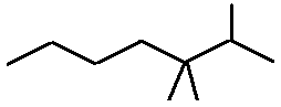 2,3,3-trimethylheptane skeletal formula constitutional structural isomer of molecular formula C10H22 � Dr Phil Brown's chemistry