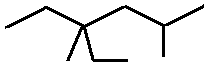 4-ethyl-2,4-dimethylhexane skeletal formula constitutional structural isomer of molecular formula C10H22 � Dr Phil Brown's chemistry