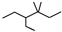 4-ethyl-3,3-dimethylhexane skeletal formula constitutional structural isomer of molecular formula C10H22 � Dr Phil Brown's chemistry