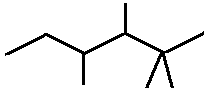 2,2,3,4-tetramethylhexane skeletal formula constitutional structural isomer of molecular formula C10H22 � Dr Phil Brown's chemistry