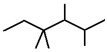 2,3,4,4-tetramethylhexane skeletal formula constitutional structural isomer of molecular formula C10H22 � Dr Phil Brown's chemistry