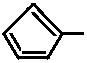 4-methylcyclopenta-1,2,4-triene, 4-methyl-1,2,4-cyclopentatriene skeletal formula constitutional isomer of C6H6