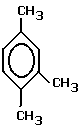 1,2,4-trimethylbenzene condensed structural formula isomer of C9H12