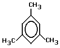 1,3,5-trimethylbenzene condensed structural formula isomer of C9H12