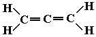 displayed formula of propadiene 1,2-propadiene propa-1,2-diene isomer of molecular formula C3H4