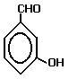 structural formula of 3-hydroxybenzaldehyde molecular structure 